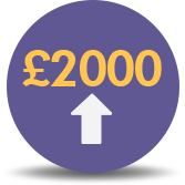 over 2000 pounds icon