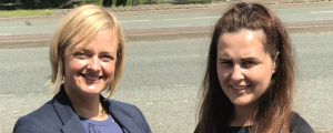 Jane Hawarden and Ashleigh Mitchell